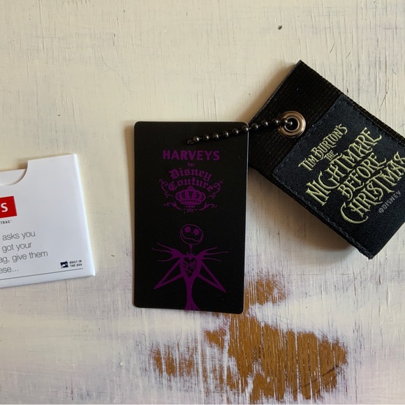 Harveys Jack Skellington and Sally NBC carriage ring tote. Highly sought after. - Picture 9 of 11